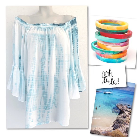 Nordstrom Dresses & Skirts - Elan off shoulder boho beach mini island dress M Nordstrom Dresses & Skirts - Elan off shoulder boho beach mini island dress M